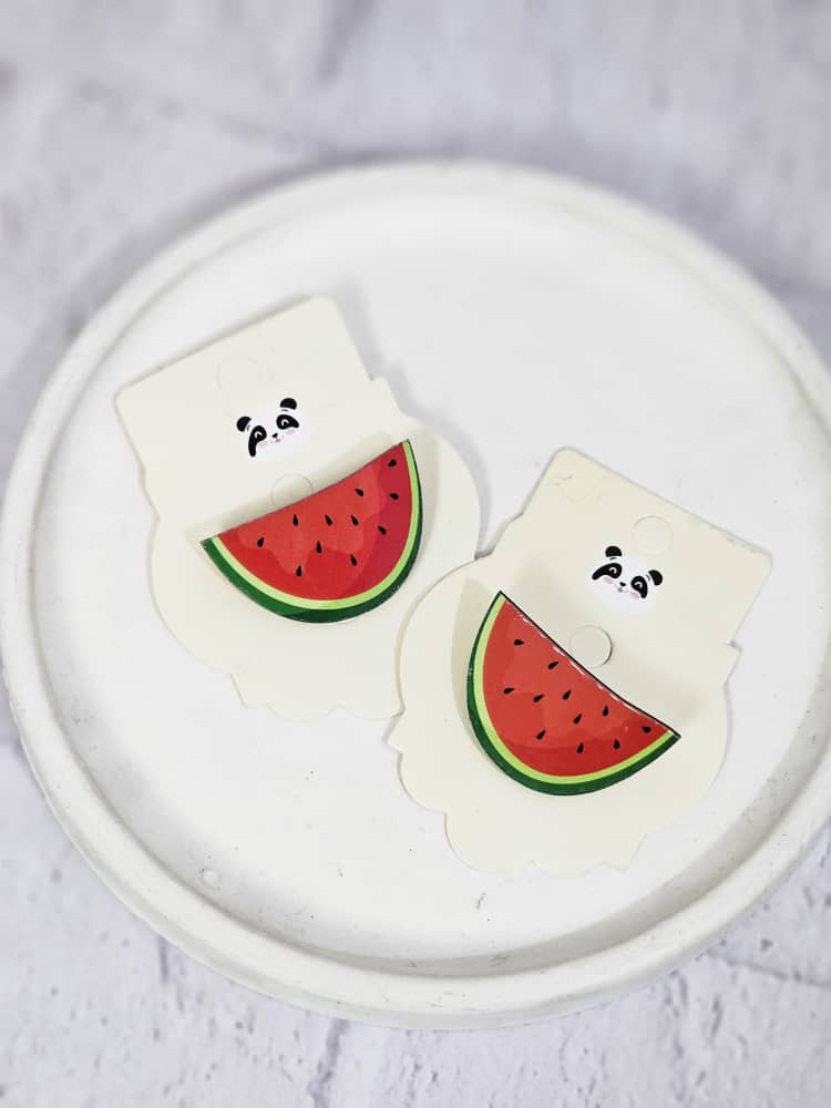 پیکسل هندوانه نیم قاچ ساده